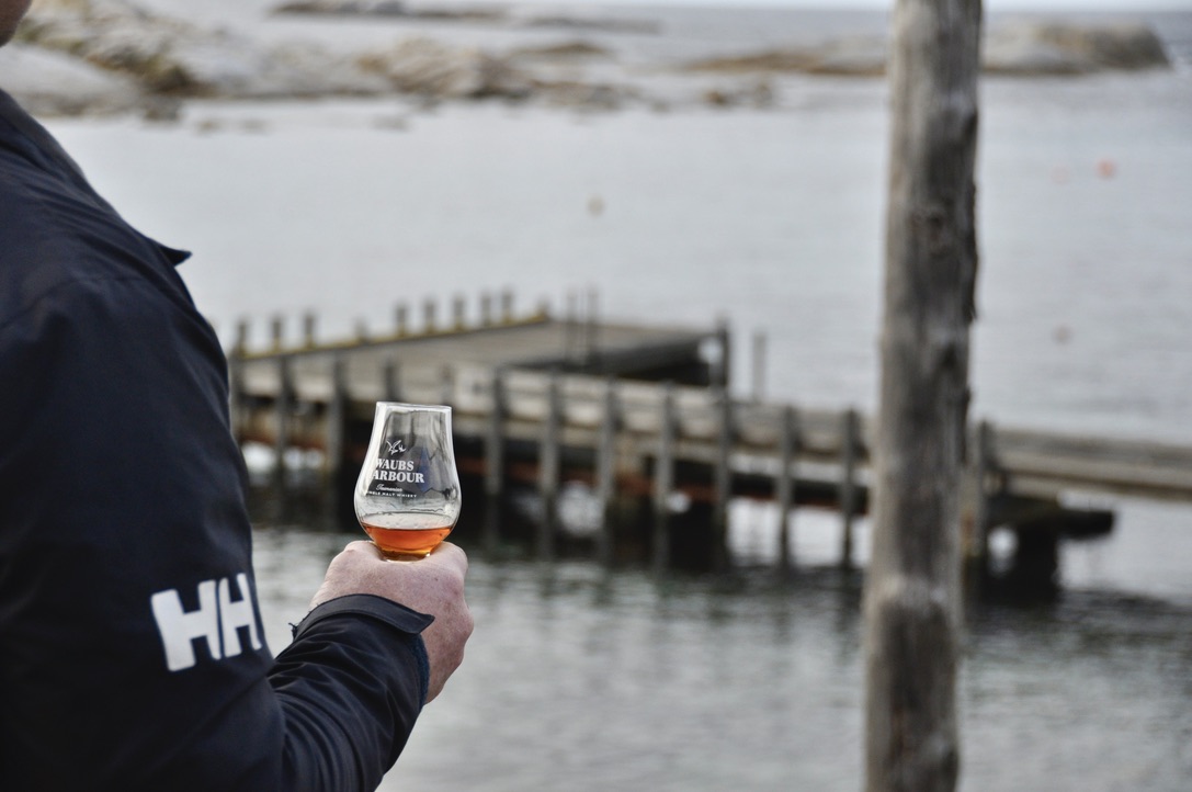 Exclusive Waubs Harbour Whisky on Picnic Island